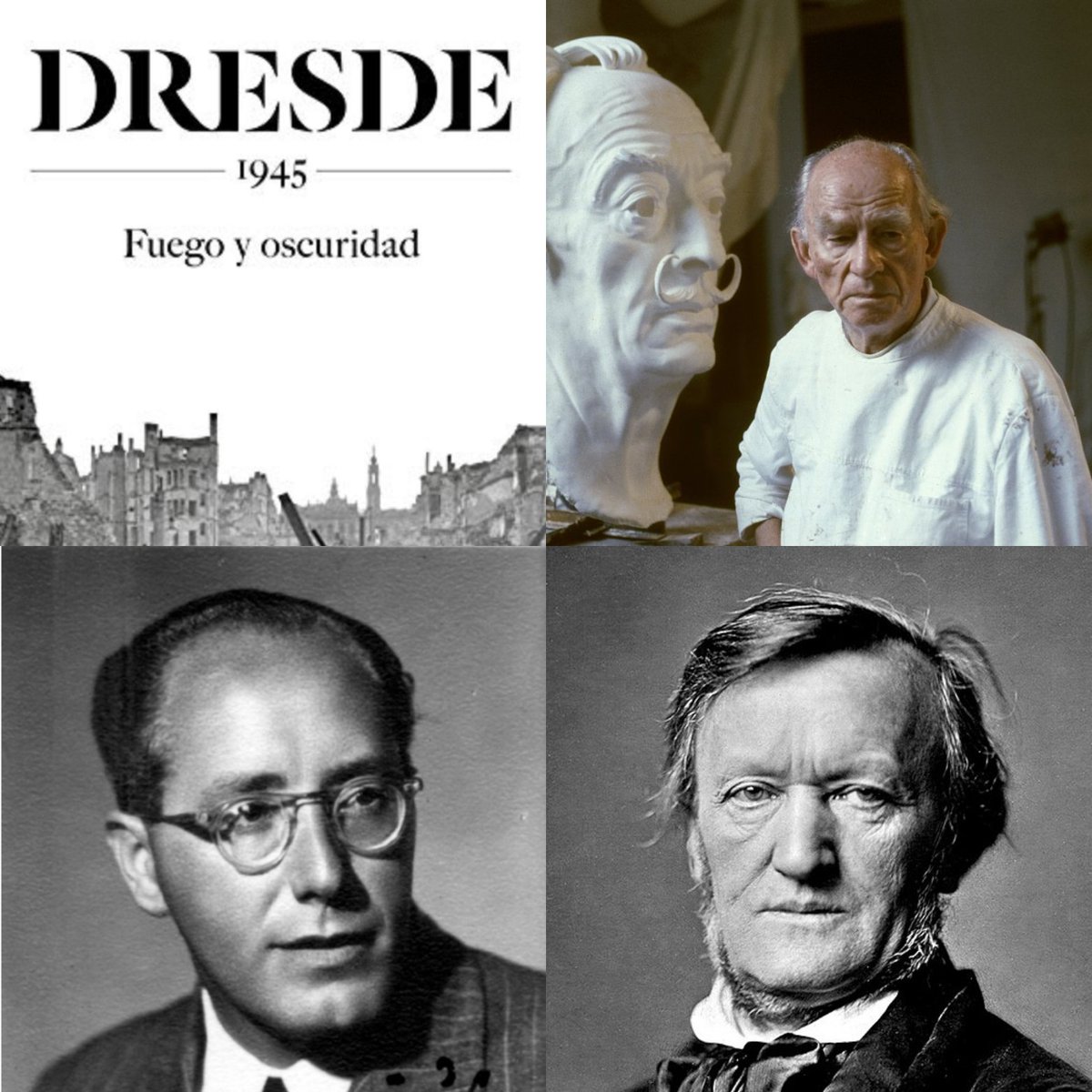 Zaragoza Resiste recuerda hoy un día aciago en distintos años. Los fallecimientos de Richard Wagner, Martínez Santa - Olalla y Arno Breker. Y el crimen de los "buenos" en Desde.