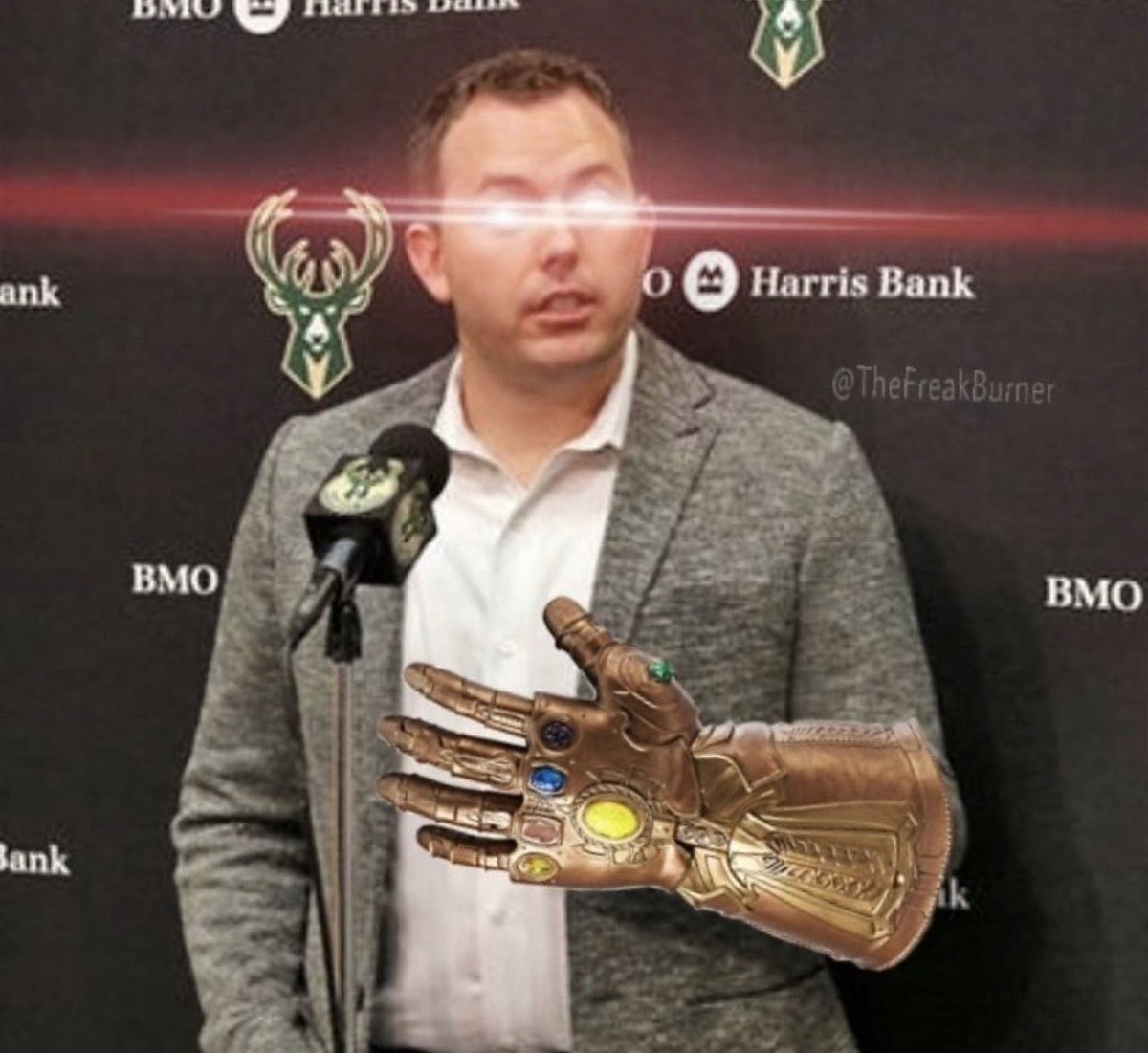 OppPackGiannis's tweet photo. Jon Horst rightfully so gets plenty of flak for his bad draft picks and some big swing and miss trades.

But he has managed to build a solid under-25 core from absolute scratch.

Rollins (two way)
Green (two way)
KPJ (Marjon)
Dieng (Cole and Coffey)
Nance (two way)
Cam (waivers) https://t.co/7UWARNl7JK