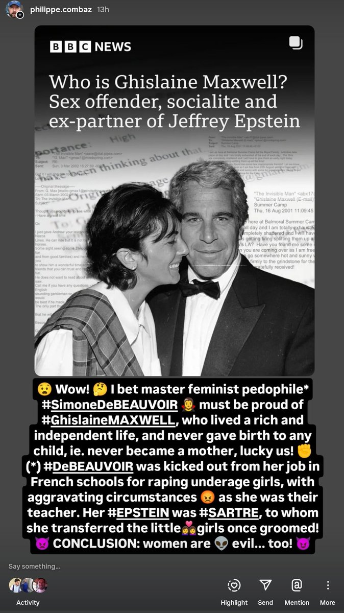 PaxMetanola's tweet photo. 😧By an #EPSTEIN*set-up, (ex-Prince) Andrew MOUNTBATTEN-WINDSOR had sэx with #MeghanMARKLE as a revenge, for #PrinceHARRY's real father is #JamesHEWITT which proves #freemason 👽 #KingCHARLES conspiring with #JeffreyEPSTEIN!
(*)#GhislaineMAXWELL
🌞#SolarMethanol #MethanolCurrency https://t.co/wtIrLSBC1i