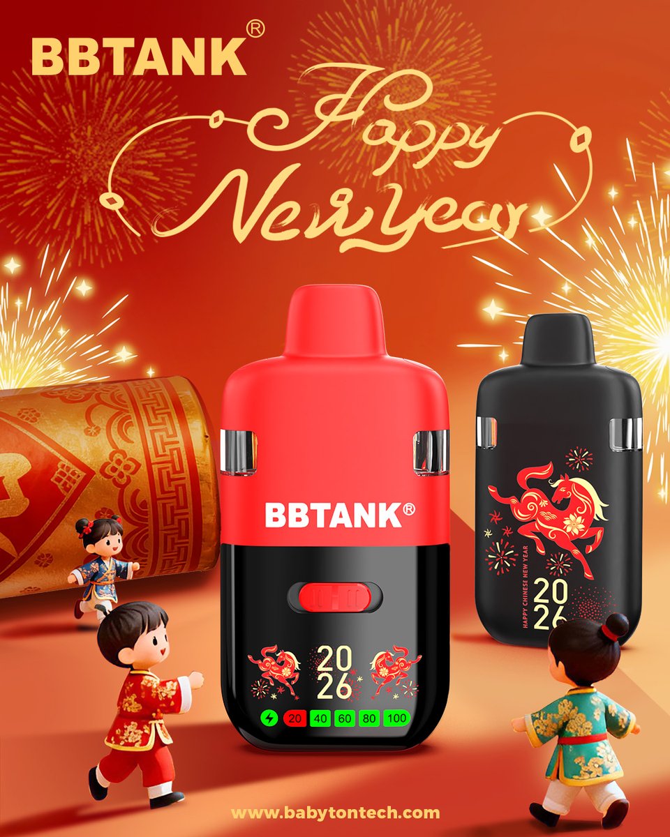 bbtank_premium's tweet photo. 🔔 🥰 🔔
Ding! BBTANK’s Chinese New Year wishes just dropped 🎁, Ready to accept?

#SpringFestival #CHINESENEWYEAR2026 🎊🐎
#airdrop #newyearblessing 💚

#bbtank #oemvape #cbdvape #thcvape #hempvape #delta8vape #hhcvape #delta9vape https://t.co/hRK48uXDFu