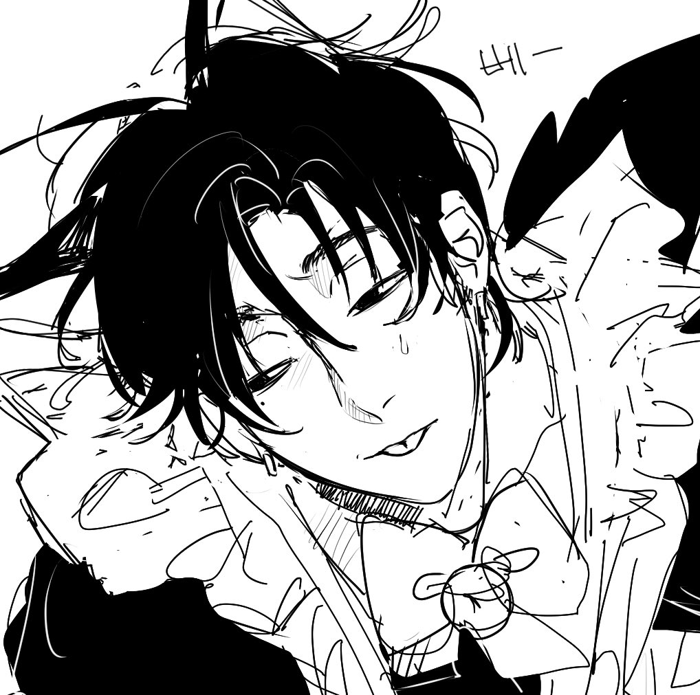 둘이 ㄴㅁ 닮은 느낌이라 그리기 힘들엇는데
이제 슬슬 얼굴 차이가 나게 그려지는 듯