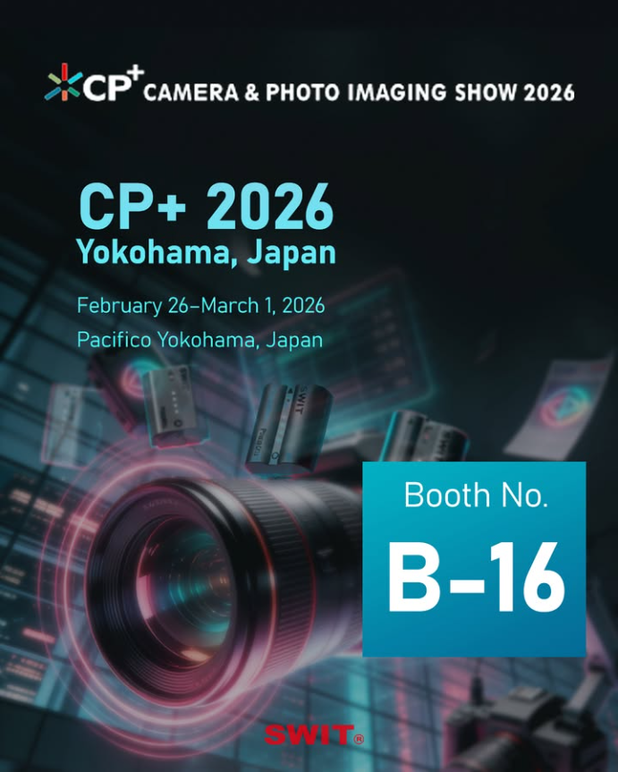 switglobal's tweet photo. SWIT is heading to Japan 🇯🇵

Meet us at CP+ 2026, one of Asia’s leading imaging exhibitions, and explore compact power and monitoring solutions for mirrorless and cinema workflows.

📍 Pacifico Yokohama
📅 Feb 26 – Mar 1
🎯 Booth B-16
#CPplus #SWIT #Imaging #ContentCreation https://t.co/aadqWpXXeu