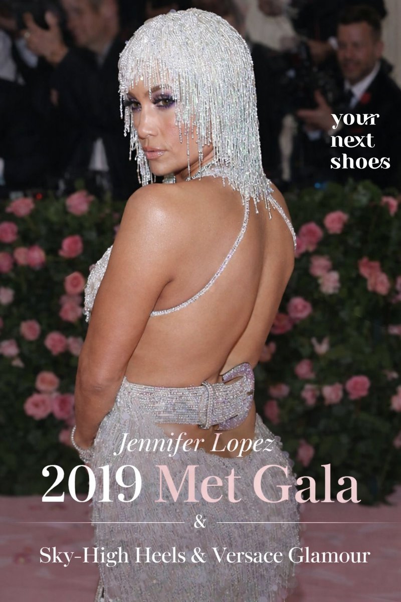 Jennifer Lopez turned the 2019 Met Gala into a masterclass in vertical glamour 👠
Her 6-inch silver stilettos were as dramatic as the crystal-fringed Versace gown itself.
Full shoe breakdown 👉
 yournextshoes.com/jennifer-lopez…