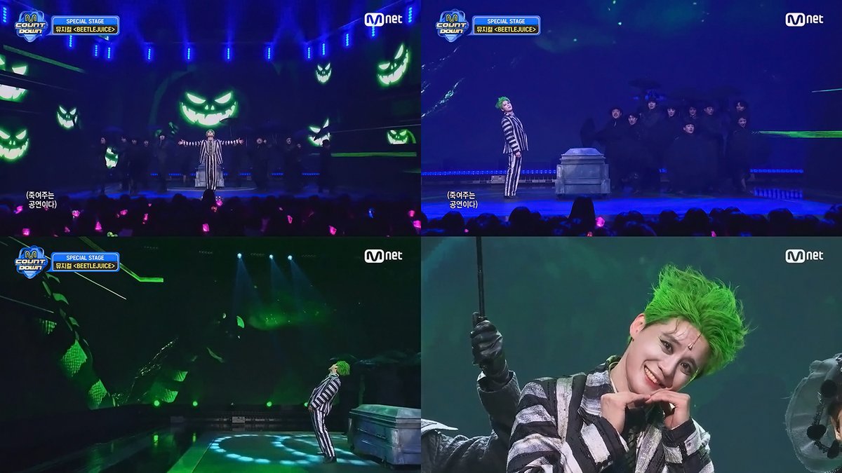 김준수, 뮤지컬 ‘비틀쥬스’로 ‘엠카운트다운’ 출연…팀버튼 분위기 그대로

#김준수 #XIA 
#XIA_김준수 #준수 
#KIMJUNSU 
<a href="/Junsu_PALMTREE/">김준수 KIMJUNSU</a>
#Mnet엠카운트다운 #엠카운트다운 
⬇️관련기사⬇️
slist.kr/news/articleVi…