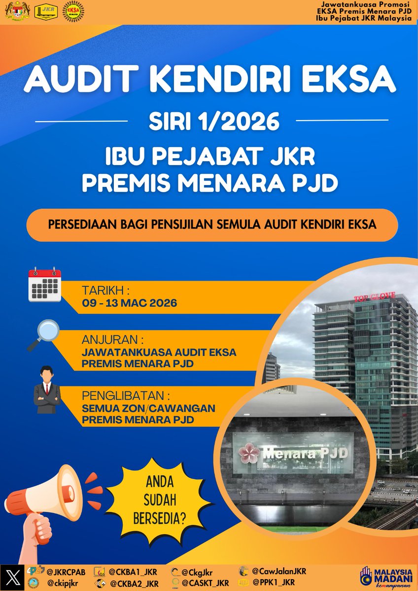 Caw. Perancangan Aset Bersepadu, JKR Malaysia tweet media