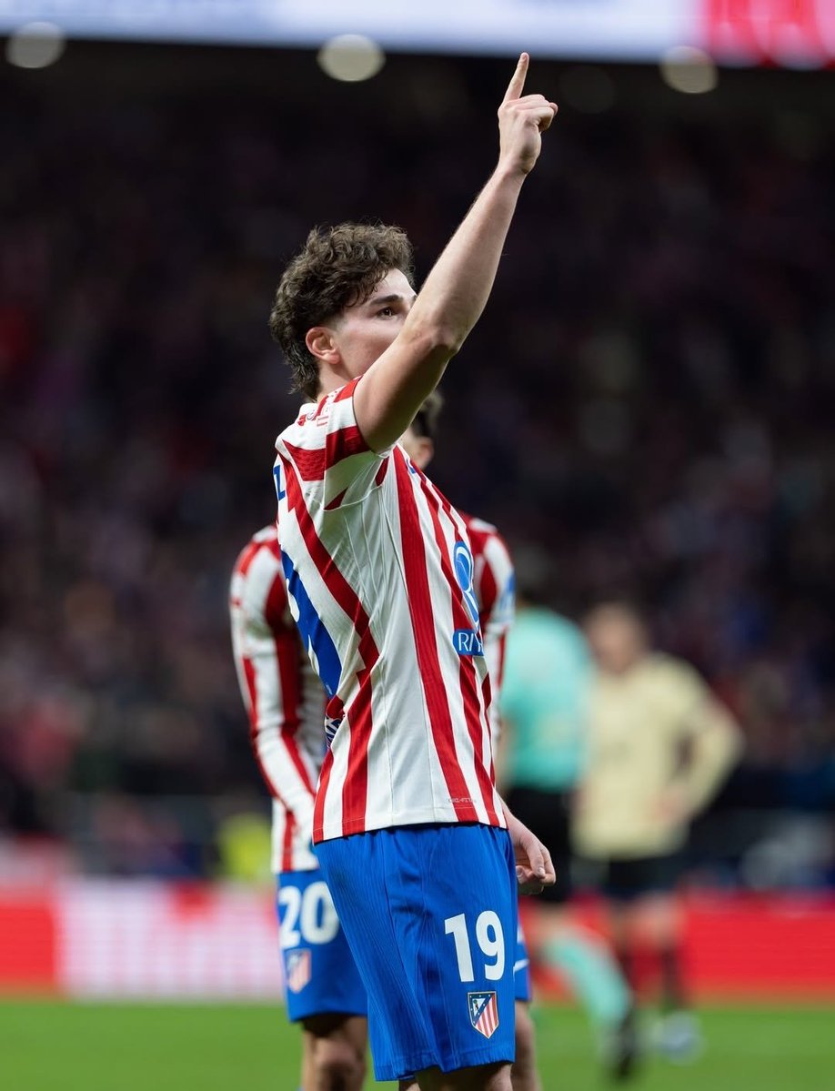 كأس ملك أسبانيا 🇪🇸
ذهاب دور نصف النهائي

اتلتيكو مدريد 4-0 برشلونة
خوليان الفاريز (هدف+تمريرة حاسمة)
ناهويل مولينا (تمريرة حاسمة)