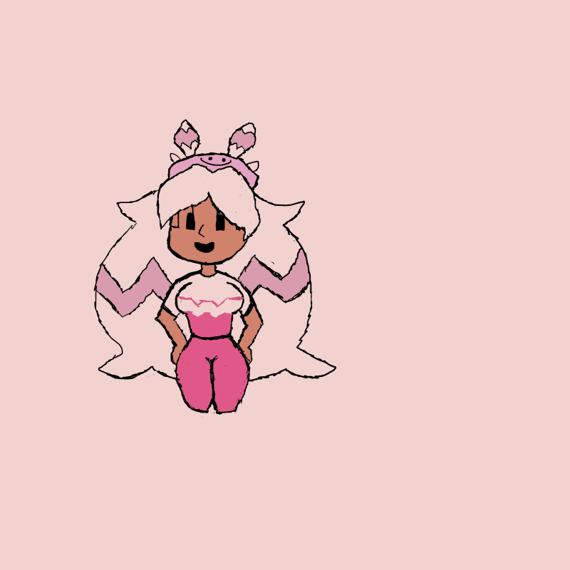 Alright y'all, decided to make my first drawing post! Here's a little drawing I made of Rosie!