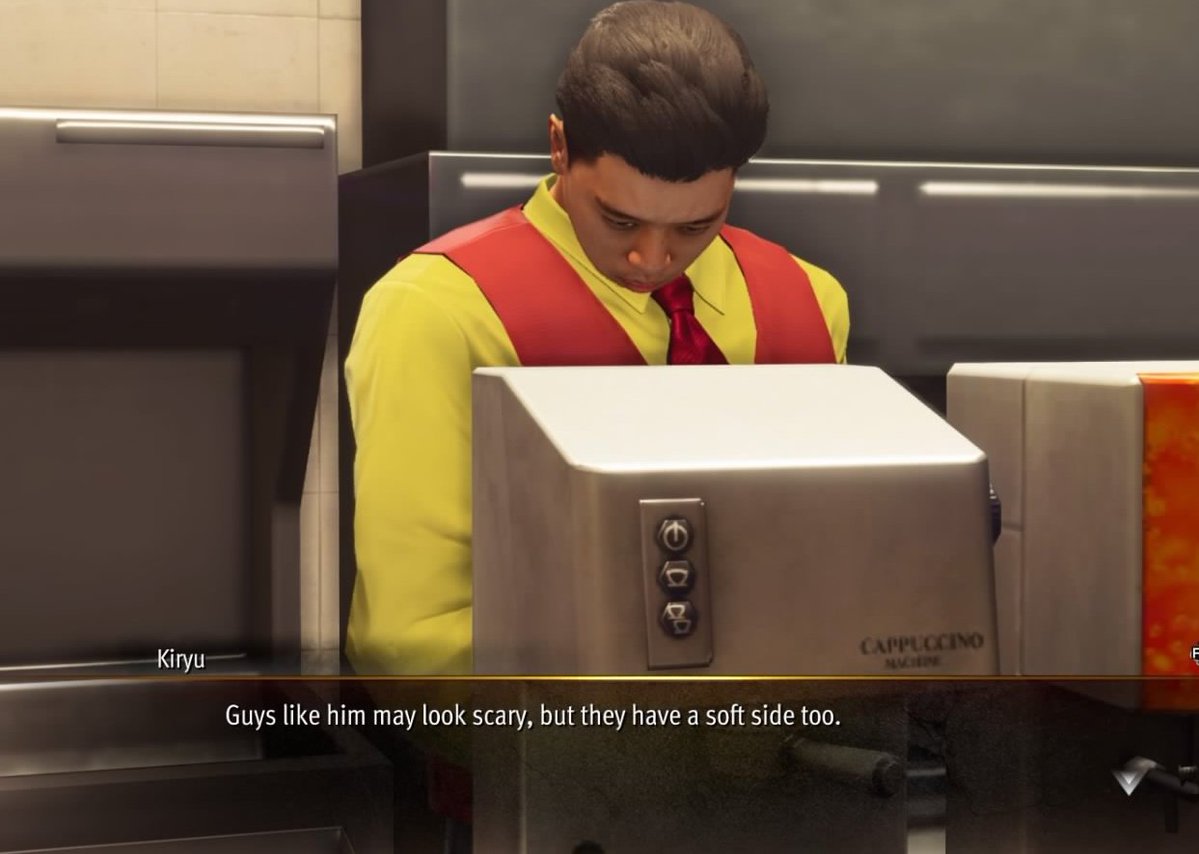 heavily implied bisexual kiryu in kw3 but at what cost