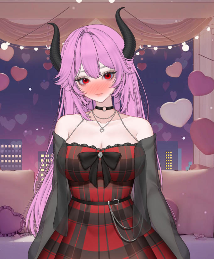 Thank you so much for coming to stream today everyone!
I'm getting back into the groove of things and enjoyed wearing this outfit to celebrate Vday coming up!