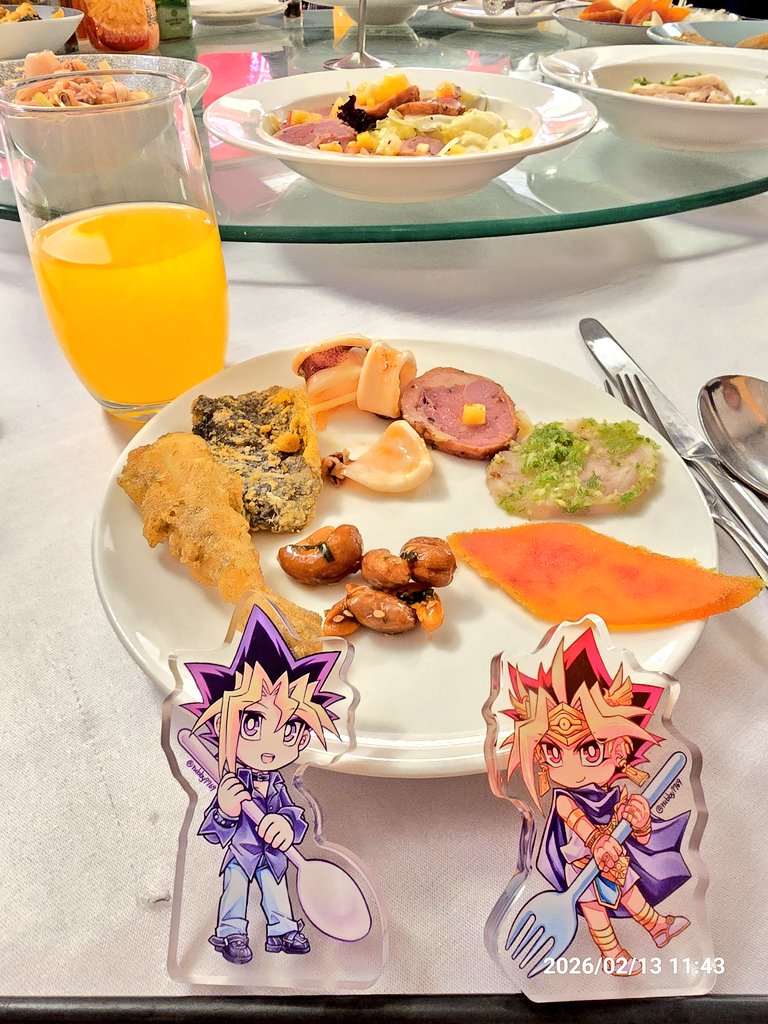 今天午餐吃尾牙～