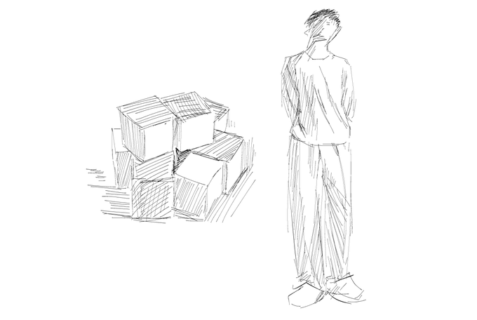 今日のクロッキ- 