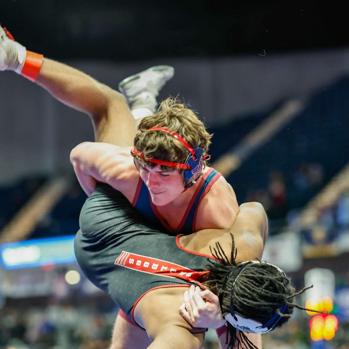 State Tourn Day 1 - Lots of excitement and hard fought victories. Some heartbreaks.  

Crimson Panthers 🐆 have 9 Boys in the hunt for State Placement including 5 Semi Finalists &amp; 4 in the Consolation Quarter-finals. 

Lady Panthers 🐆 have 1 in Semis and 2 in Consolation Round.