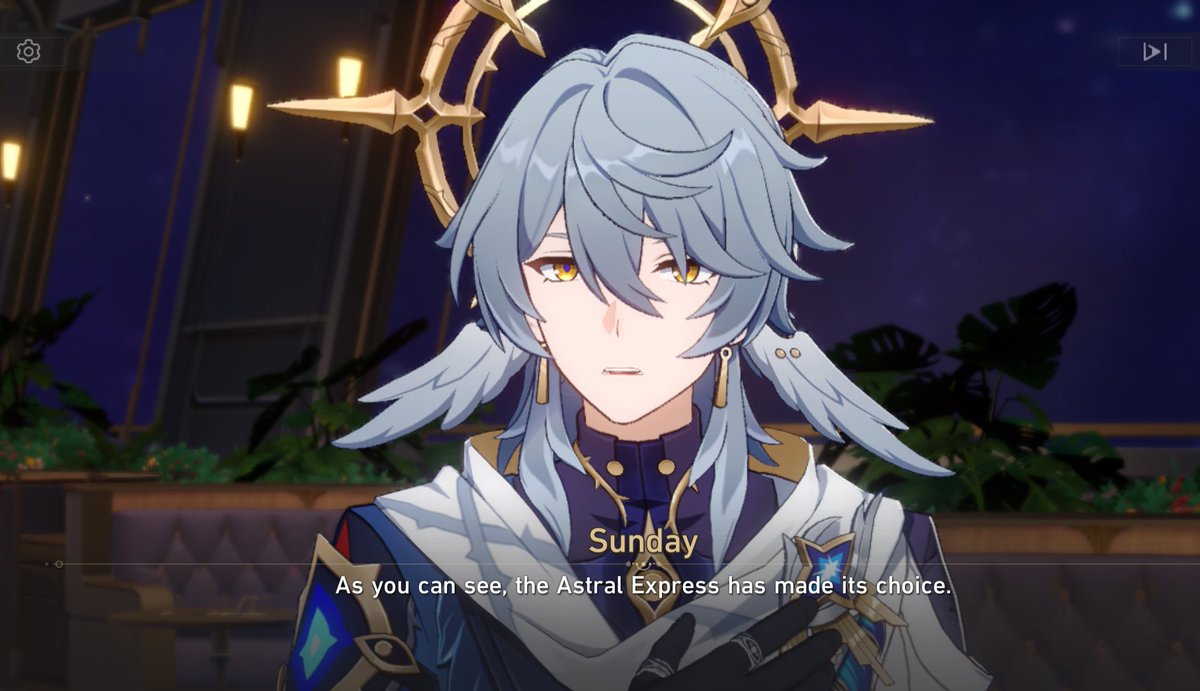 weltjoachim8's tweet image. HSR spoilers
.
.
.
I love how Himeko includes Sunday’s opinion in the Astral Express voting. And when confirming he also speaks like a member of AE too.
The birdie is a part of our family now 🙏🙏🙏