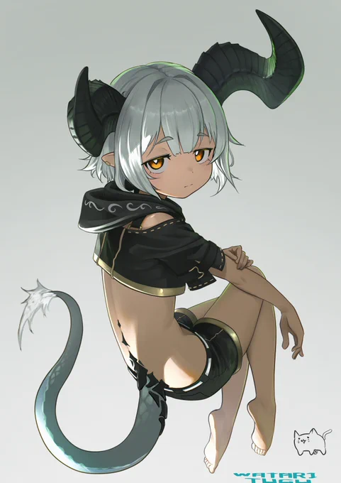 #私はこういう絵を描いています