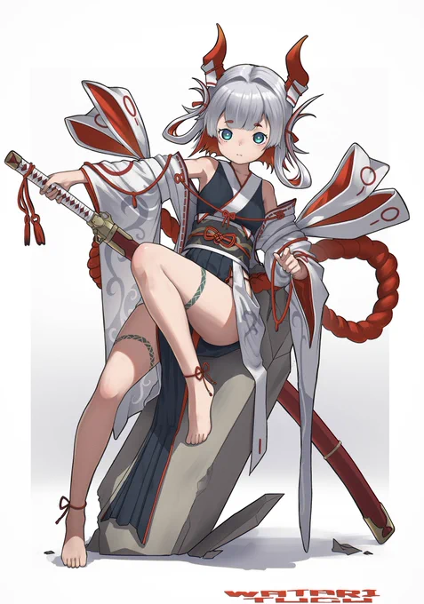 #私はこういう絵を描いています