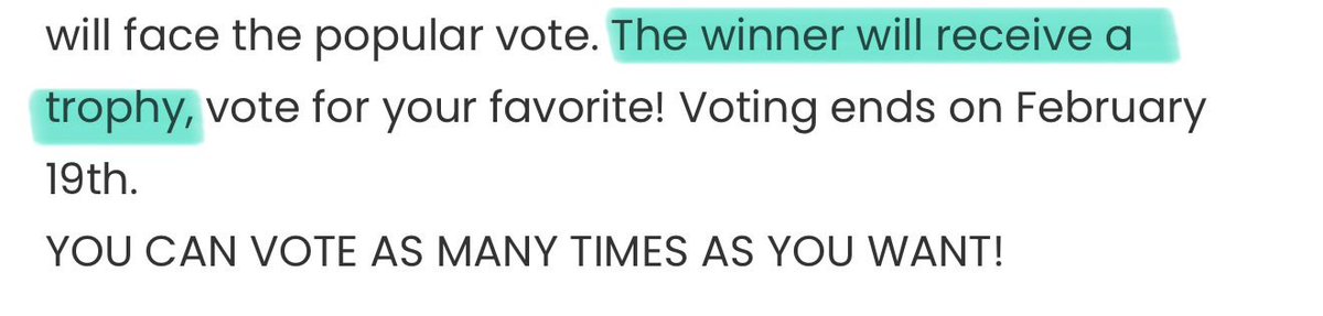 📢 THE WINNER WILL RECEIVE A TROPHY, WE HAVE TO WIN THIS FOR NI-KI OUR 4TH GEN DANCE PRODIGY‼️

PLEASE VOTE, IT’S REALLY EASY 😭

🚨 don’t forget to follow <a href="/TOP100KPOP/">TOP 100</a> to make the votes valid

🔗 dabeme.com.br/top100s/

#NI_KI #니키 #ニキ