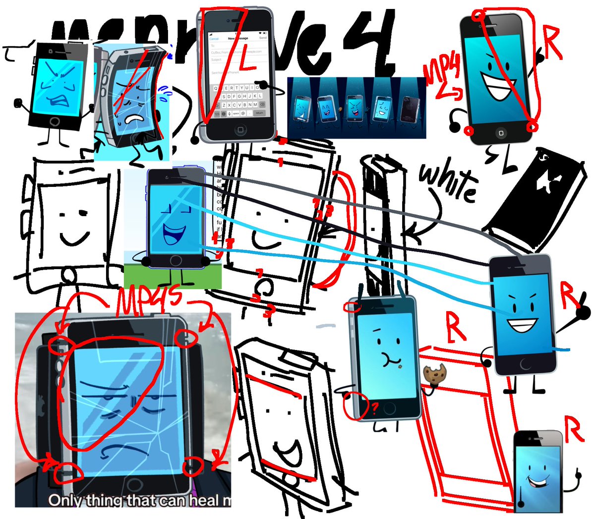 Mephone Day Drawing Mephone every day until he shows up in season 4 (Day 250)