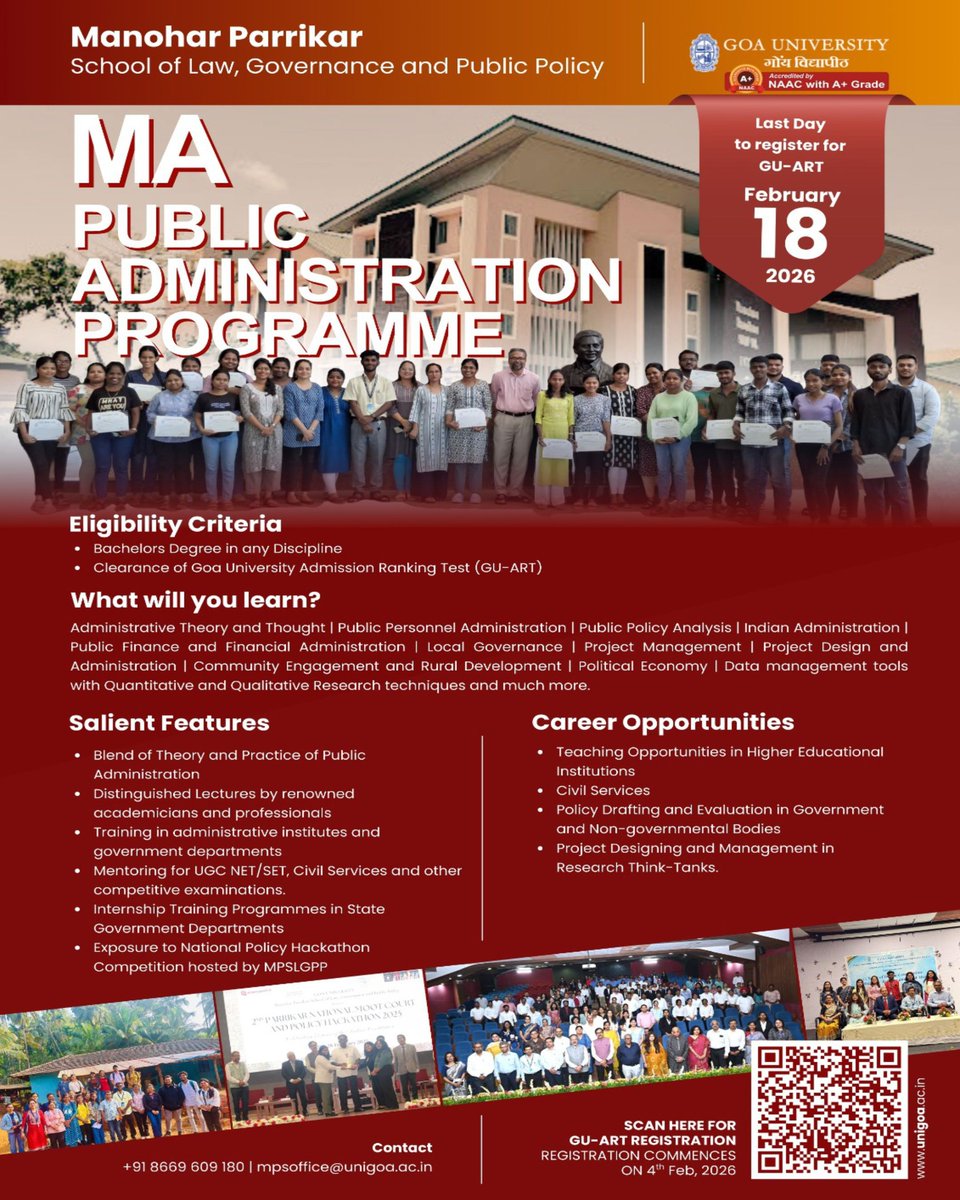 Goa University tweet media