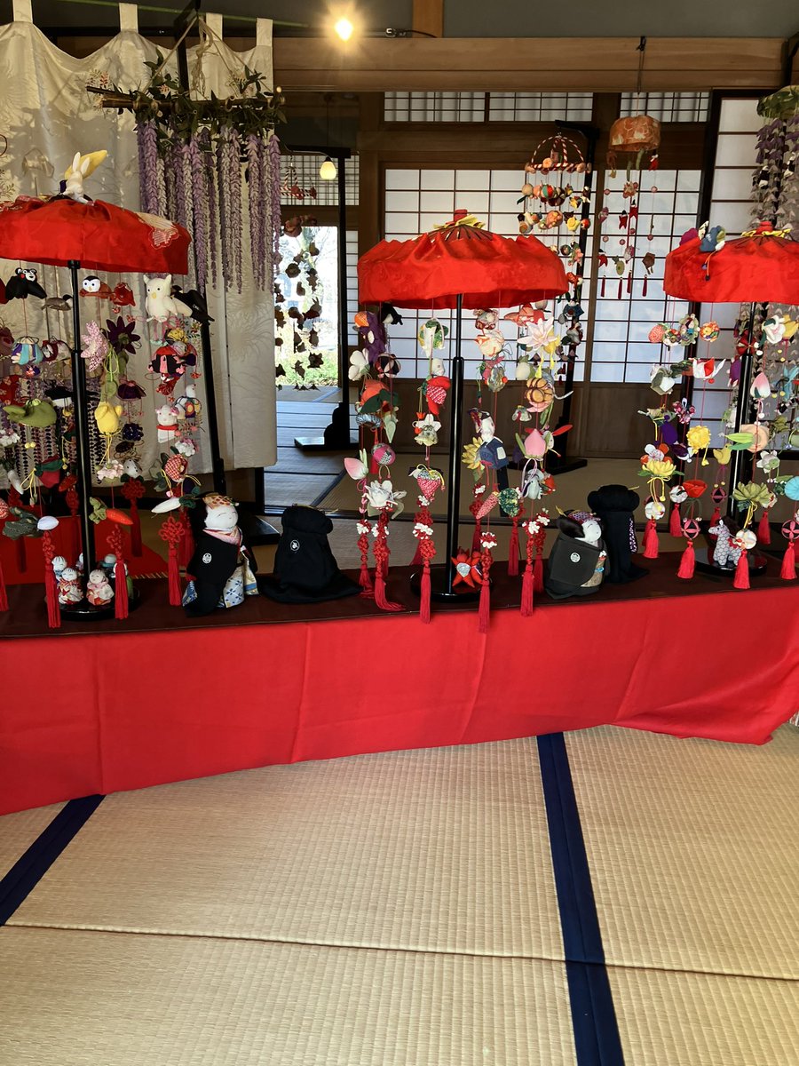 ＃駅からハイキング　氏家『阿久津河岸と氏家宿を結ぶ奥州街道と氏家雛めぐり』に参加。晴れててポカポカ🌞鬼怒川河畔の公園やお堂、そしてお雛さまやきれいな吊るし雛…なかなかよいコースでした。