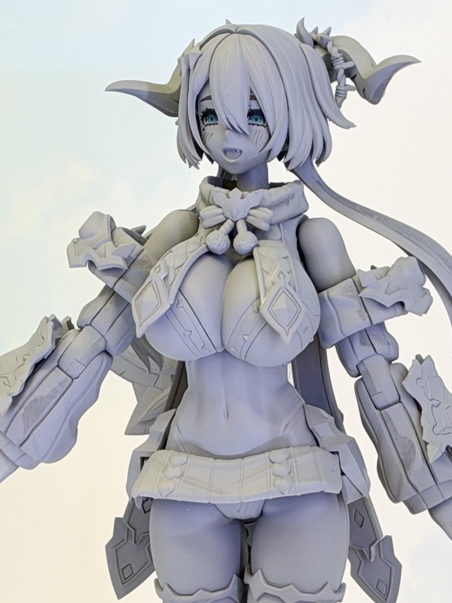 アルカナディア 第11弾、第12弾、第13弾の原型が展示！ 3人とも個性