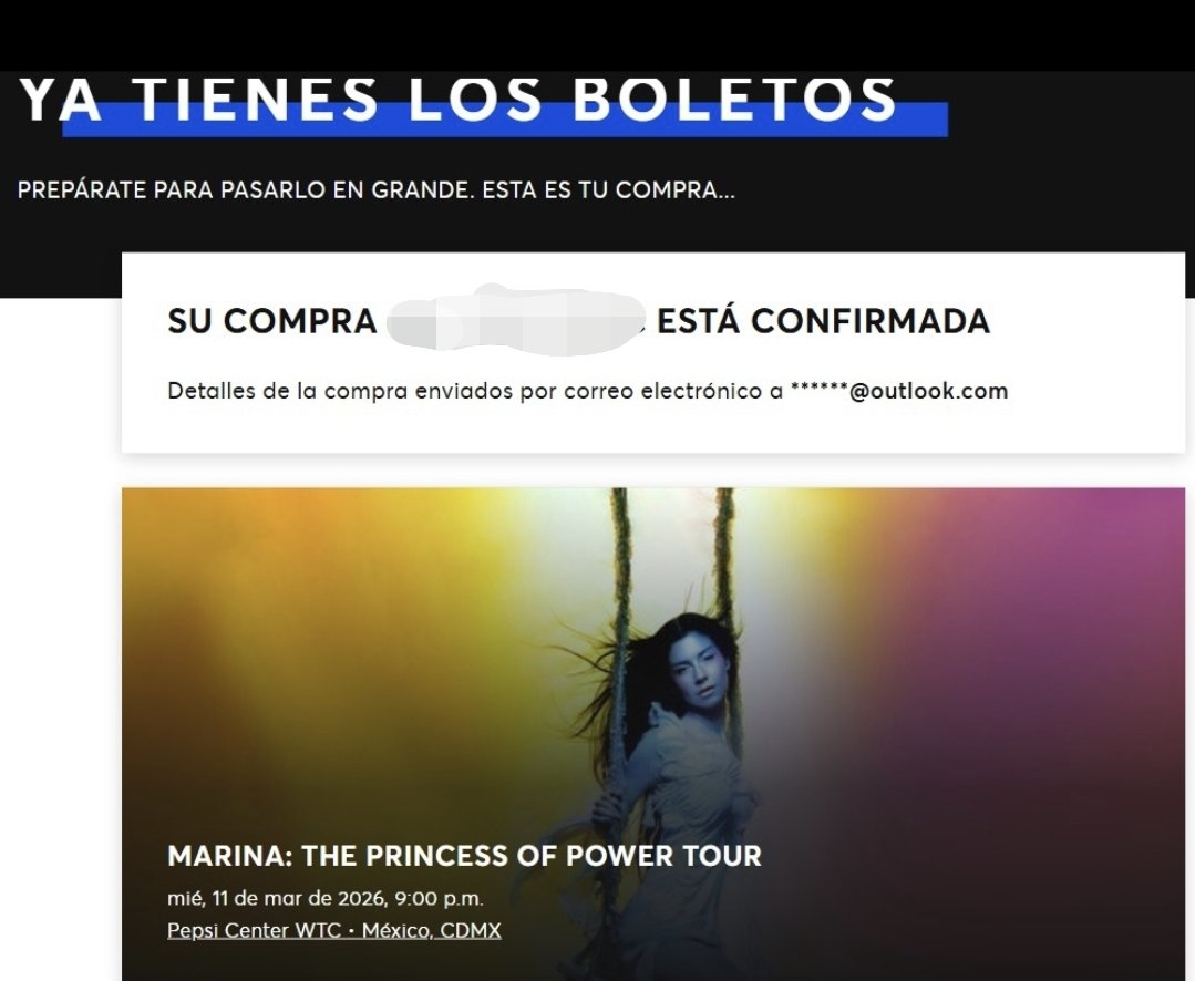 Fuck yeah! Toca ver a <a href="/MarinaDiamandis/">MARINA</a> en menos de 1 mes 🤩✨