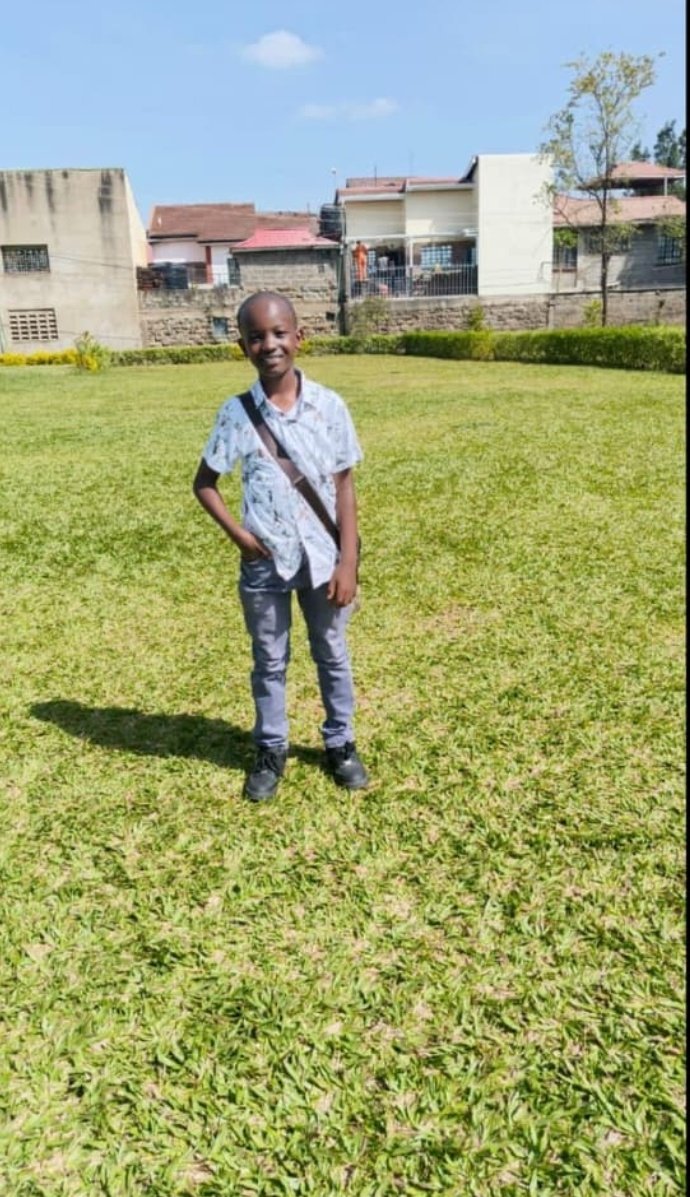 MISSING PERSON!!!

Help a family find their young one. 

11-year-old Prince Muasa, a Grade 6 student at Linet Academy, Sunton/Kasarani, is missing. 

If seen, call: 0717169002 or 0753391903. 

Please share widely