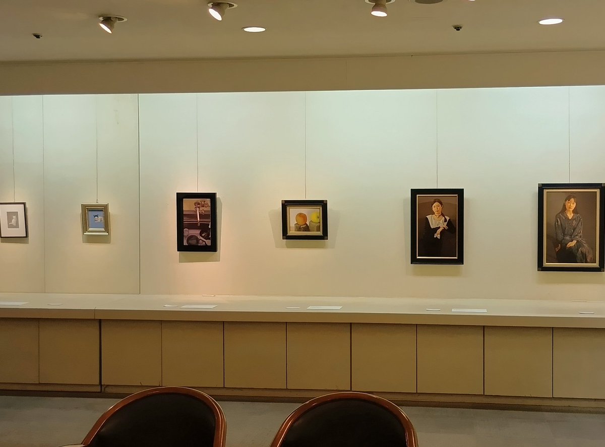 福屋八丁堀本店7階美術画廊で開催されていた、広島市立大学油絵専攻卒業生のグループ展「ルビコンの仲間たち」は11日(水･祝)で終了しました。
僕の出品は1点だけでしたが、足を運んで下さった方々、ありがとうございました。