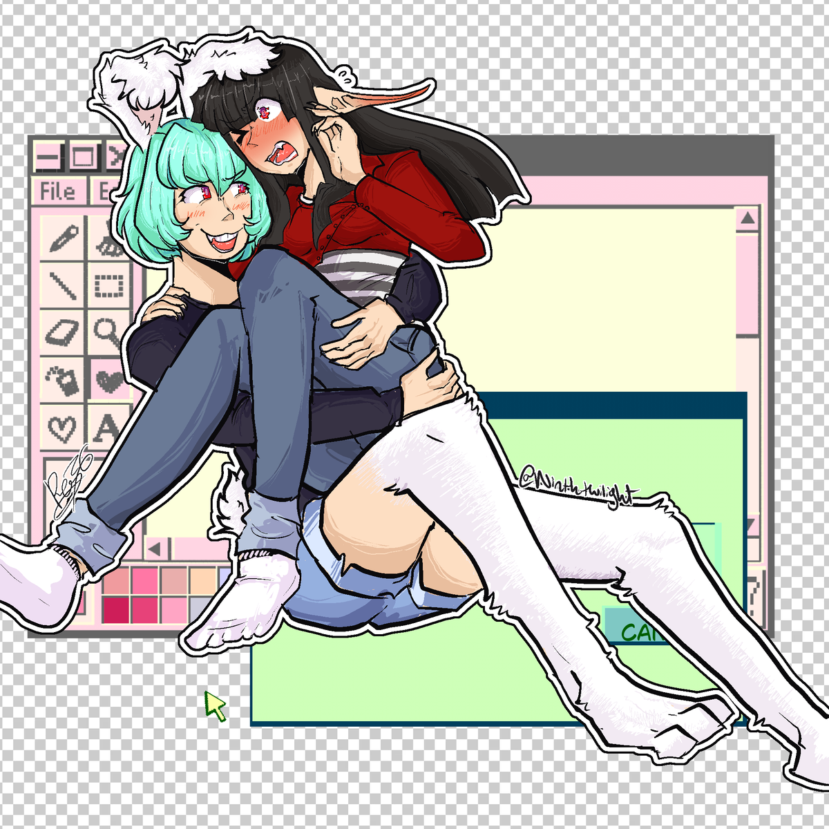 some luci410, as promised 👿🐰