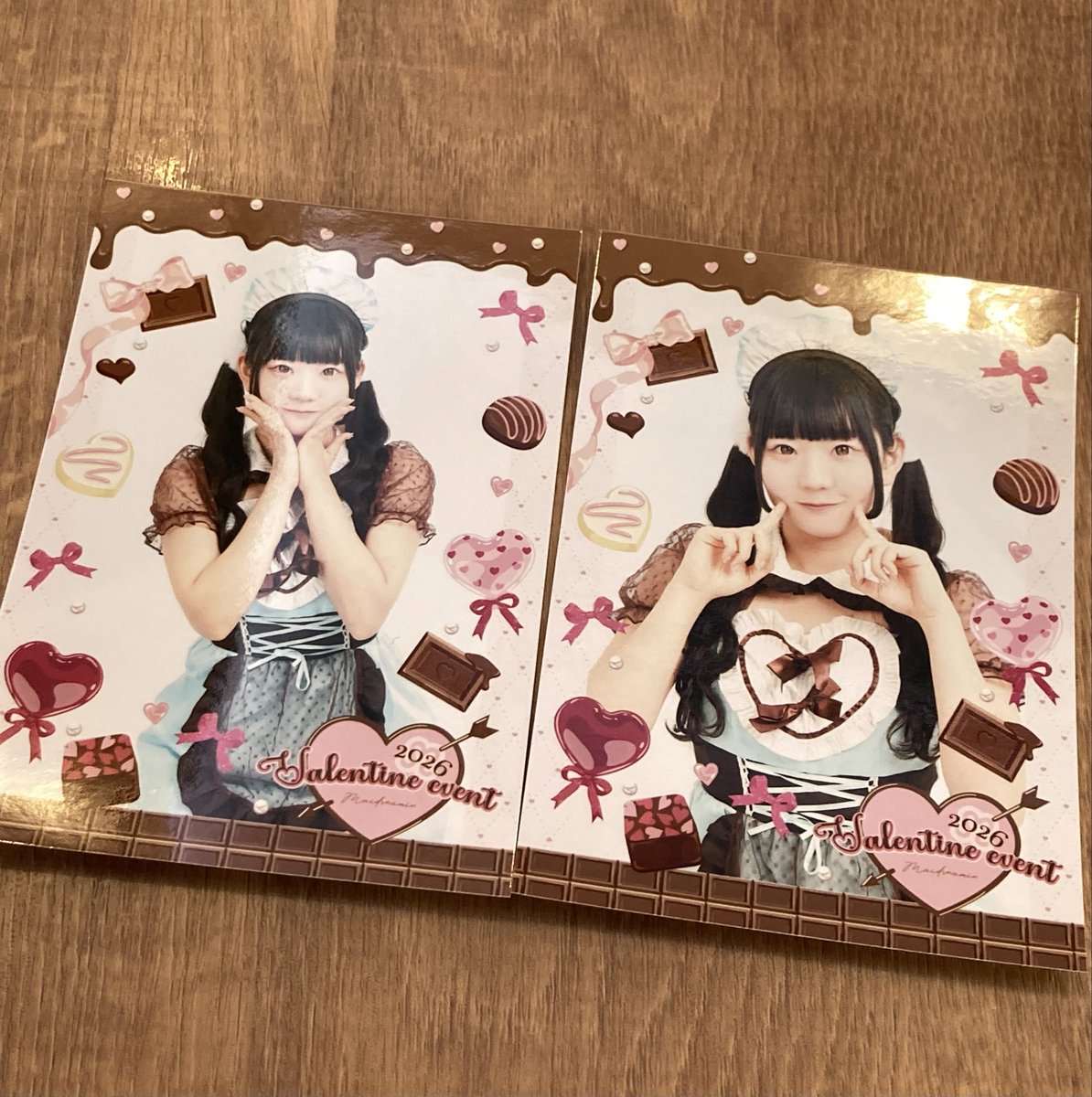 めいどりーみん　うさ　ブロマイドセット ブロマイドしっかり確保してきた👍 #めいどりーみん #へぶんずげぃと