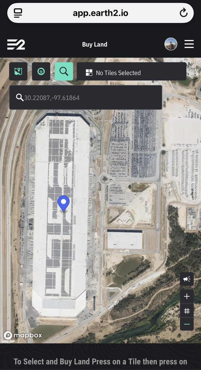 📍30.22087,-97.61864
<a href="/elonmusk/">Elon Musk</a> 
Tesla prints the coordinates of Giga Texas.
#Earth2 lets you own it digitally.
Same place. Different layer of reality.
<a href="/earth2io/">Earth 2 🌍2️⃣</a>