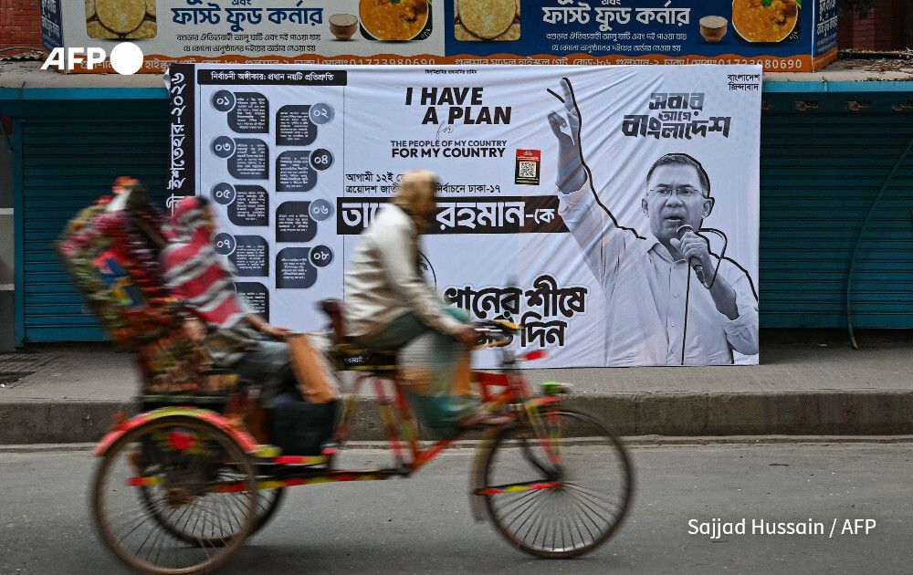 Bangladesh Nationalist Party (BNP) claims victory in the first elections held since a deadly 2024 uprising, with leader Tarique Rahman poised to become prime minister

u.afp.com/S6Jw