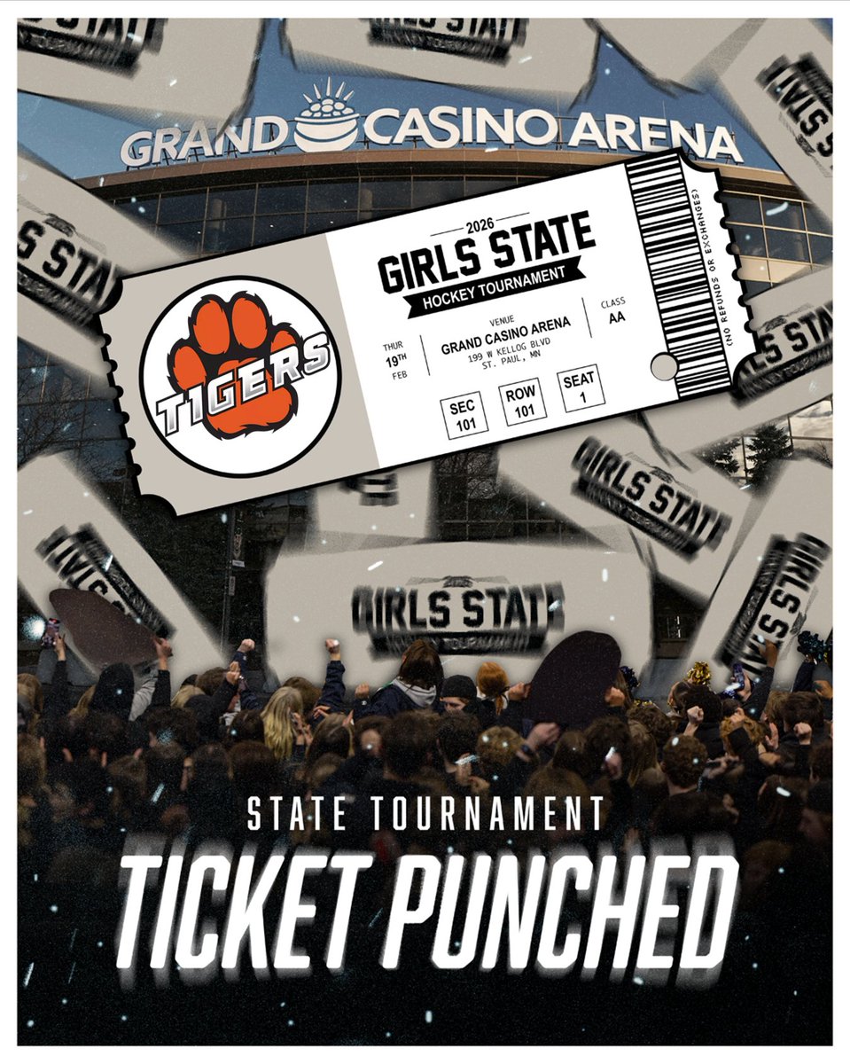 Congratulations to the Farmington Tigers on punching their ticket to the Class AA State Tournament!