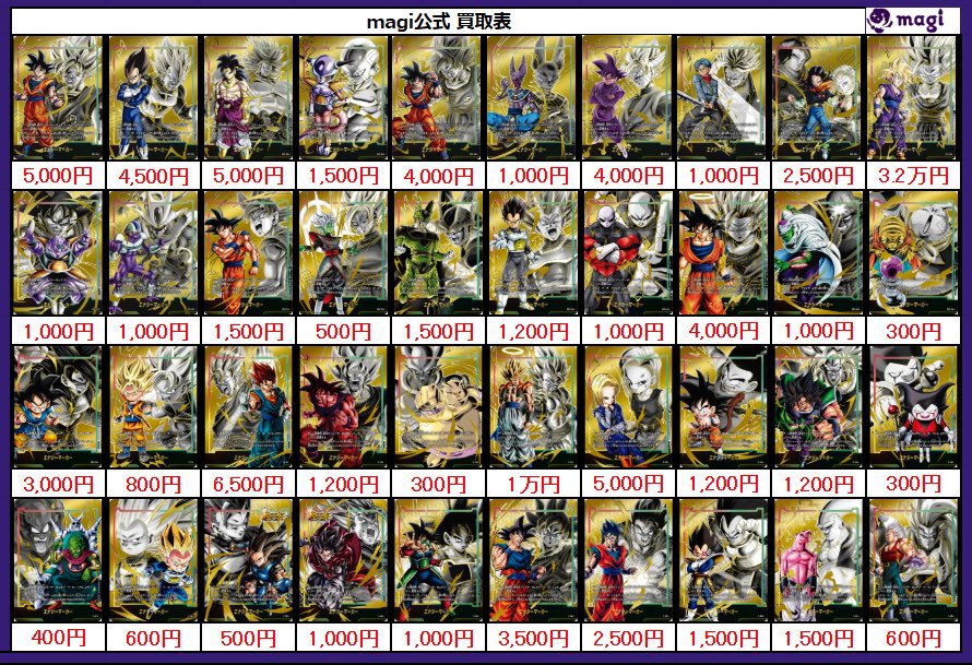 ✨DBFW買取情報✨】 DBFW エナジーマーカー買取表更新いたしました