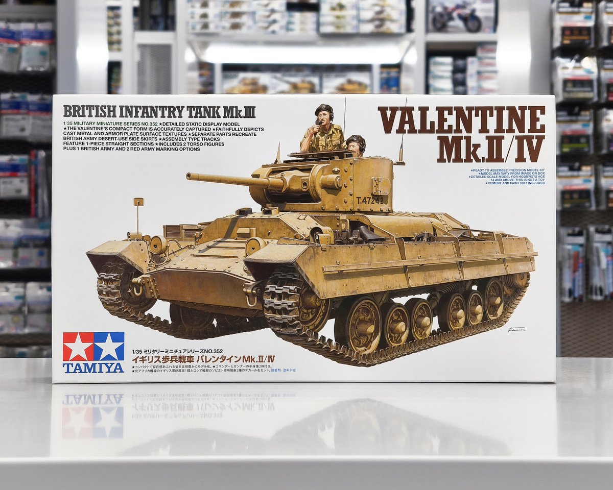 🗨️《#tamiya_tokyo スタッフおすすめ》 好評発売中の『1/35 イギリス