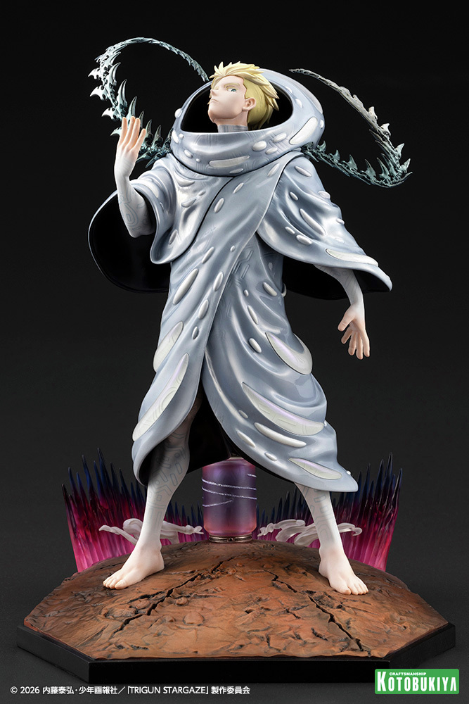 ＼ 彩色見本初公開／
TVアニメ「TRIGUN STAMPEDE」より、「ARTFX J ミリオンズ・ナイヴズ TRIGUN STAMPEDE Ver.」の彩色見本が初公開！
コトコレの会場で彩色見本を展示中です！

▼#コトコレ 特設サイト
kotobukiya-collection.com/2026/figures/1…

#TRIGUN #トライガン