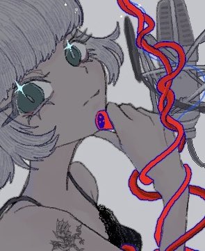 #私はこういう絵を描いています
ポップでロックな愛と執着🍒