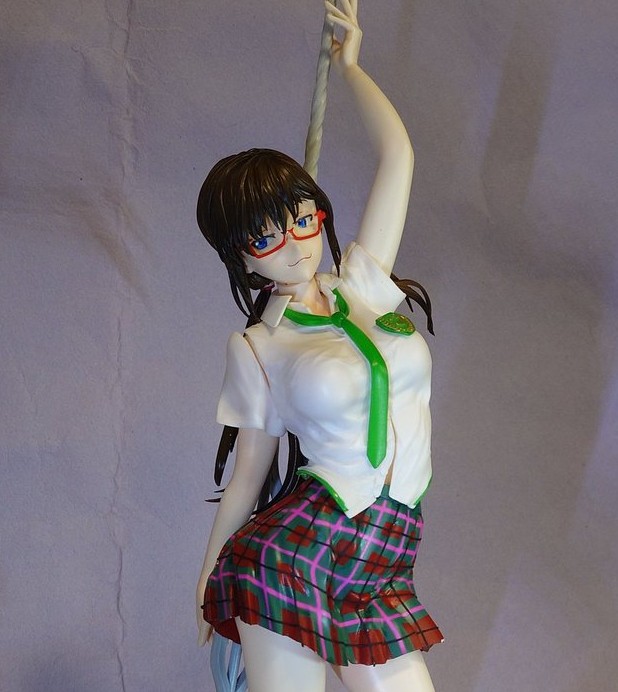 ガレージキットは主に美少女フィギュアを作ってます #買って塗装した