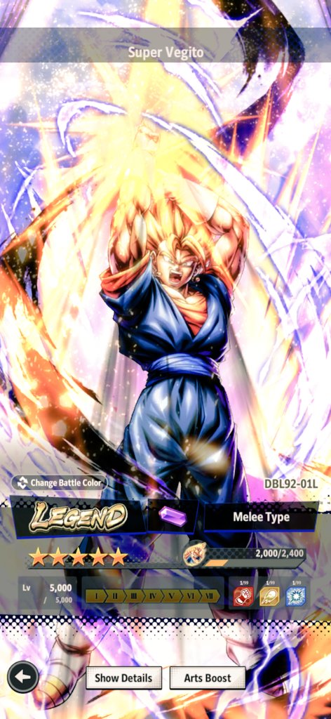 DeVonteBates's tweet photo. Pulled this on my 4th try when I was about to give up on this banner.  How'd your summoning go? @DB_Legends https://t.co/8DWLNaCDER