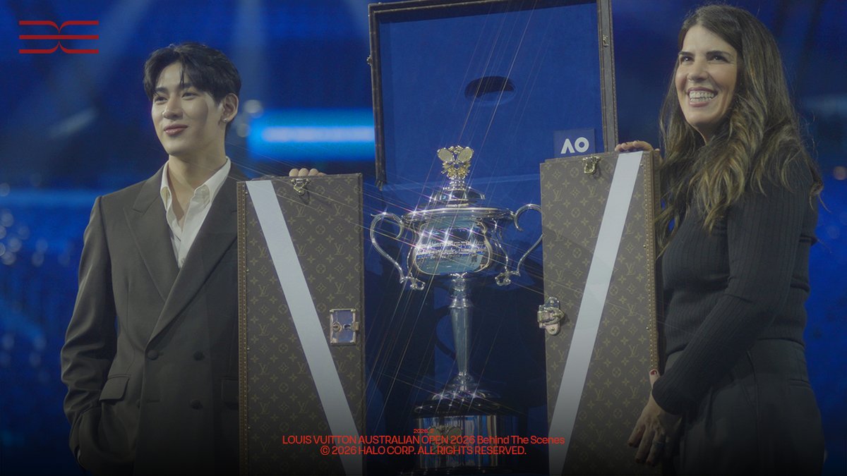 LOUIS VUITTON AUSTRALIAN OPEN 2026 [Behind The Scenes]

💫 youtu.be/z_8ojJ3Gc88

#BamBam #뱀뱀 
#LouisVuitton #AO26
#BamBamxLVatAO2026