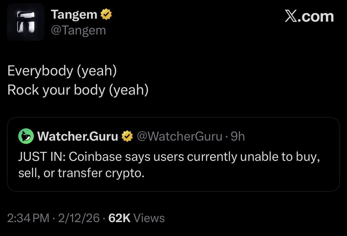 BankXRP's tweet photo. Tangem roasting Coinbase mid-crash with Backstreet Boys lyrics is the crypto marketing we deserve
๐๐ #NotYourKeysNotYourCrypto" https://t.co/KhIjqQq9Kl