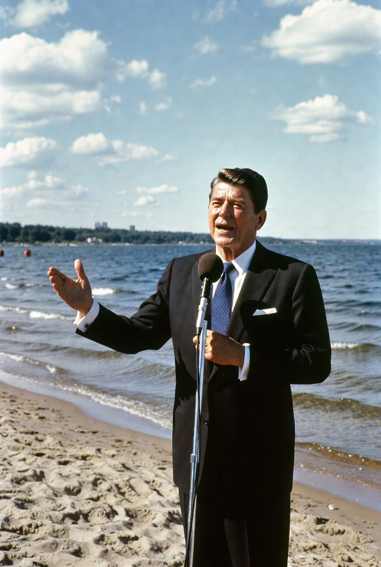 Former President Ronald Reagan tweet media