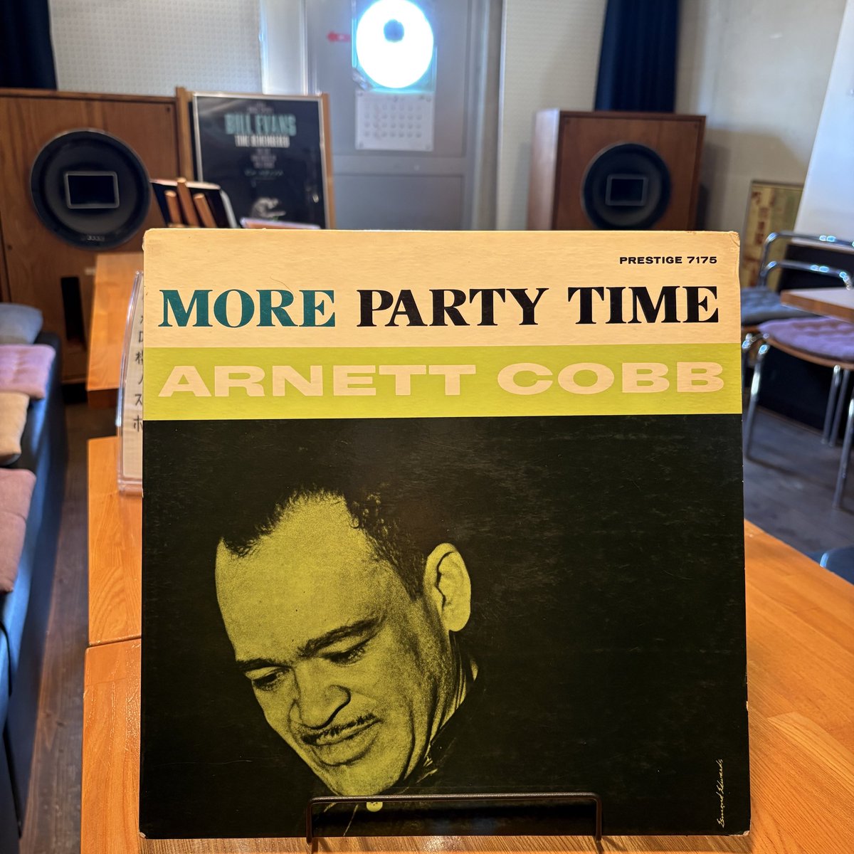 cafemusica2024's tweet photo. 20260213 のんびりしたテンポでコンガと共にA.コブのテナーで始まりました。 #arnettcobb #TommyFlanagan #samjones #arthurtaylor #dannybarrajanos 
#ジャズ喫茶 #jazzkissa #太田市 #群馬 #CAFEMUSICA #月曜定休 https://t.co/bNalBngq7Q