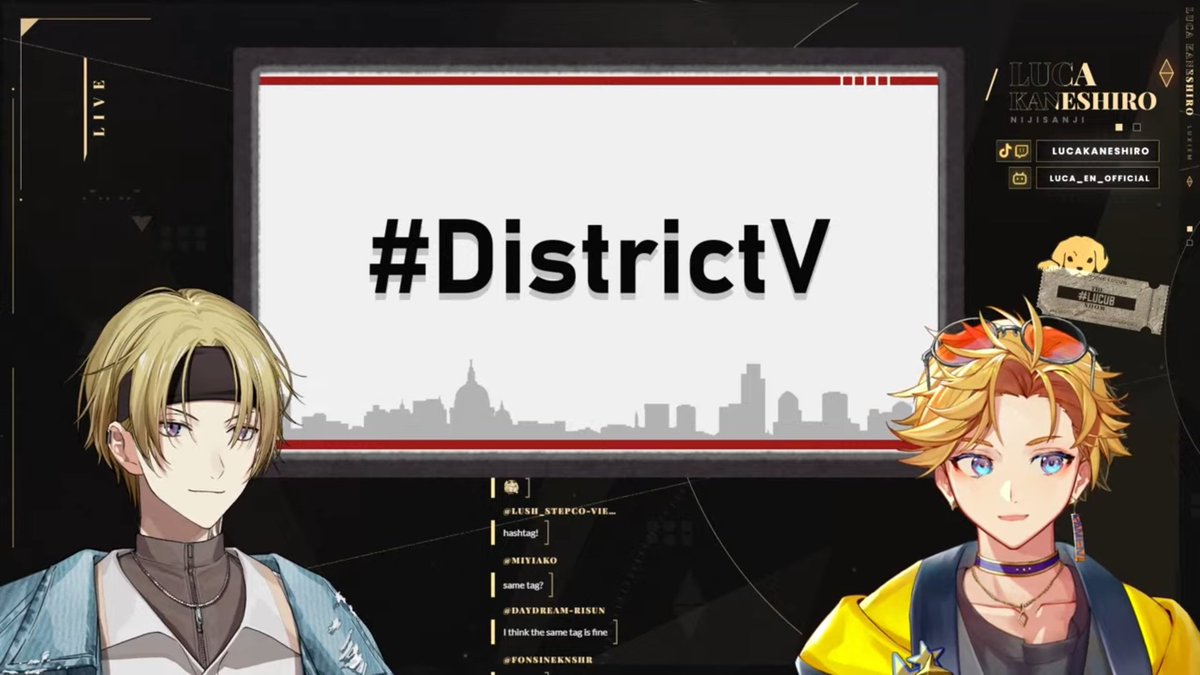 fuzzynavel_pb's tweet photo. 💰ENのGTA #DistrictV 始動
期間：2月21日～3月4日
時間：8:00〜18:00 (JST)
箱外からも大勢が参加予定

〇役職一覧
- 警察
- 救急隊
- 裁判官
- メカニック
- 飲食店
- ギャング/半グレ
- その他釣りや清掃員など

〇視聴者ルール
・鳩行為禁止
・RPを真剣に捉えすぎない
( 恋愛結婚RPもアリ) https://t.co/FLKkEF0rPA