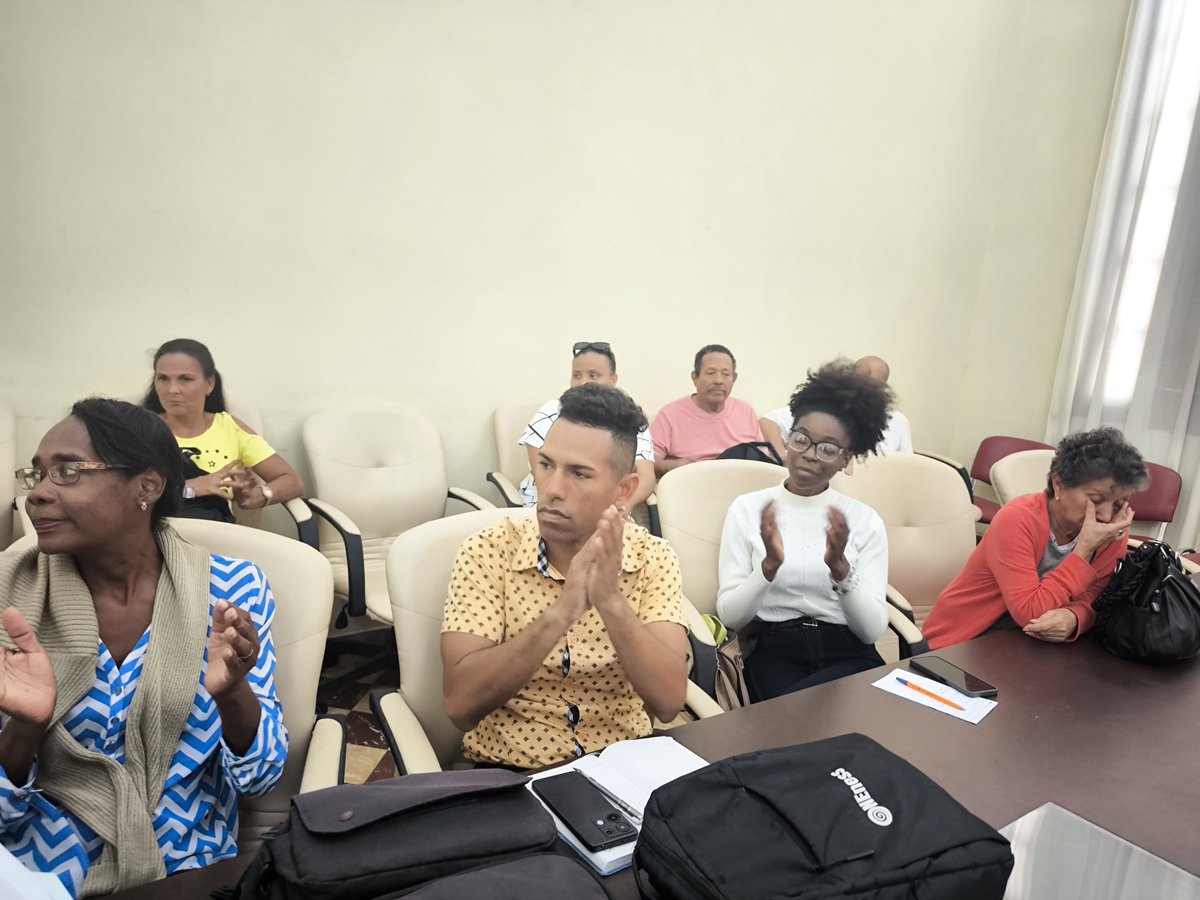SCIF_Cuba's tweet photo. Cientistas de la @SCIF_Cuba inauguraron la "Cátedra Pensamiento Latinoamericano con Enfoque Sur “Thalía Fung Riverón”.
Este logro académico se inserta en el Programa de Cátedras Latinoamericanas de La Red de Derechos, Ciencias y Saberes de América Latina y el Caribe #REDALC https://t.co/2wjvYVV9R1