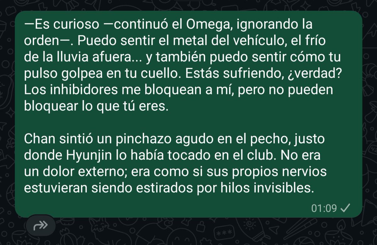 ⚠️SPOILER DEL PROXIMO CAPÍTULO ⚠️

EFECTO DE GRADO CERO