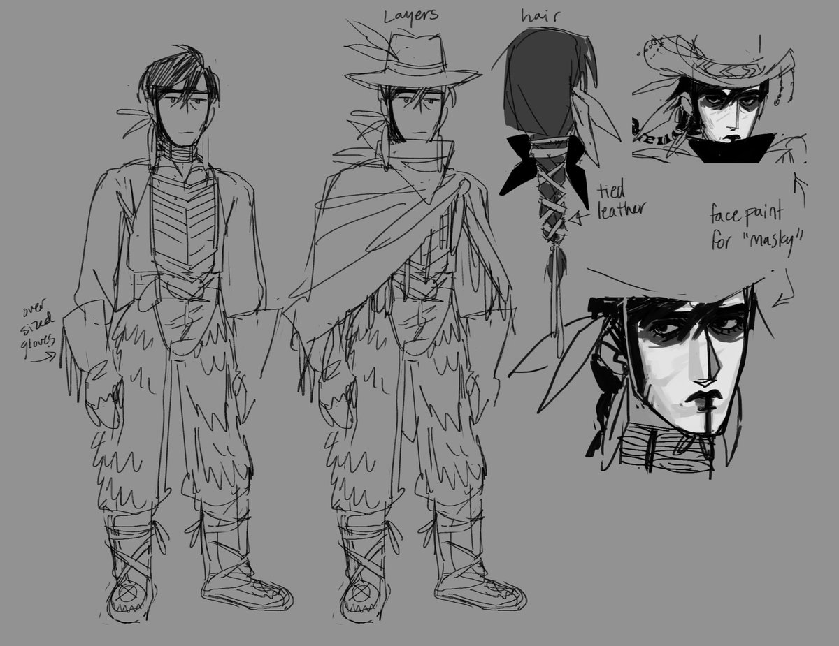 hes native to me #marblehornets 
cowboyy