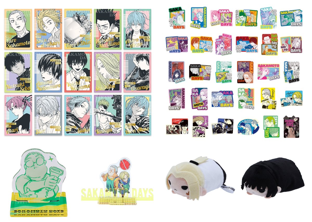 ジャンプキャラクターズストアにて販売開始！ JF2026 「SAKAMOTO DAYS