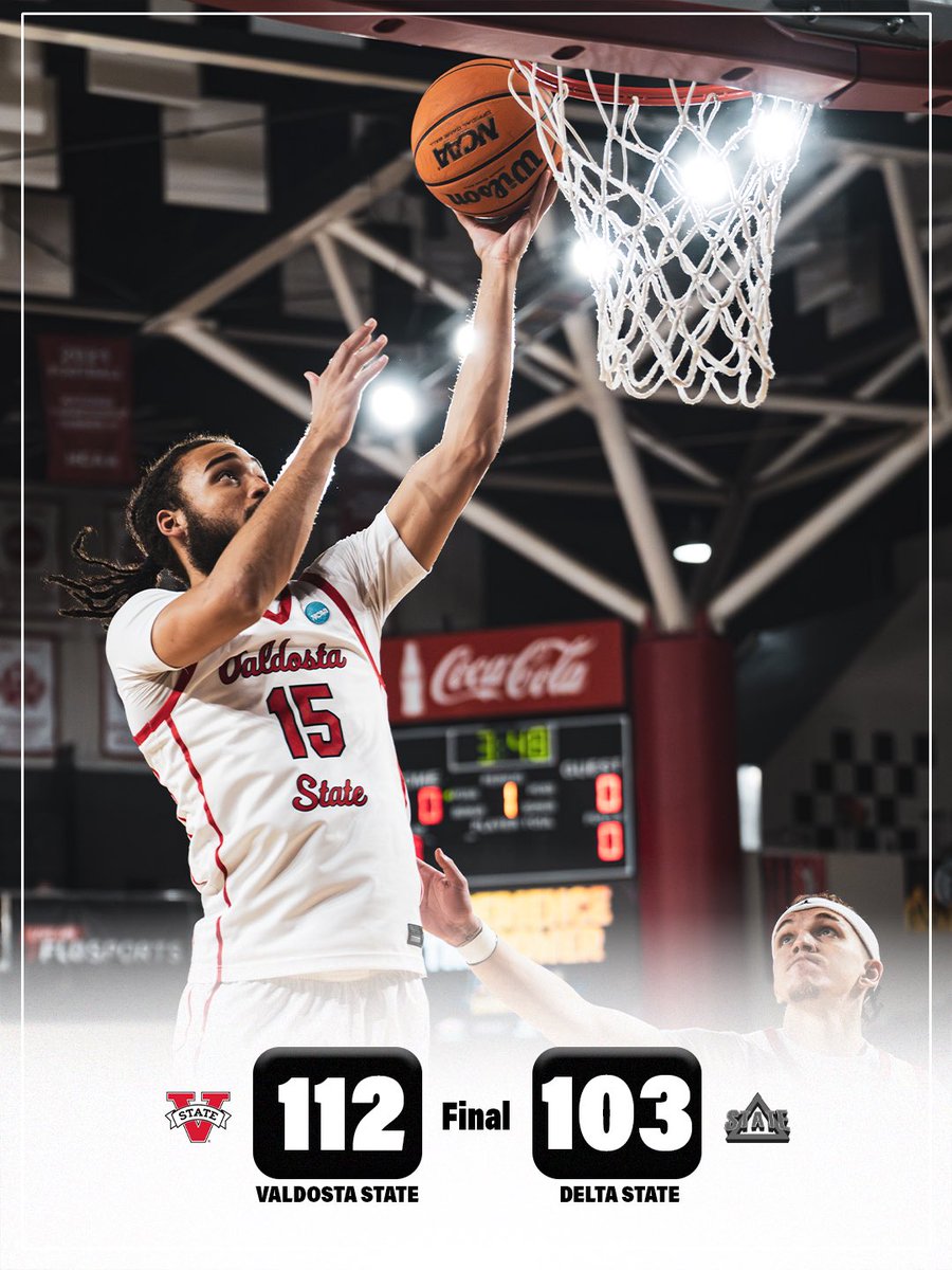 Valdosta State Men's Basketball tweet media