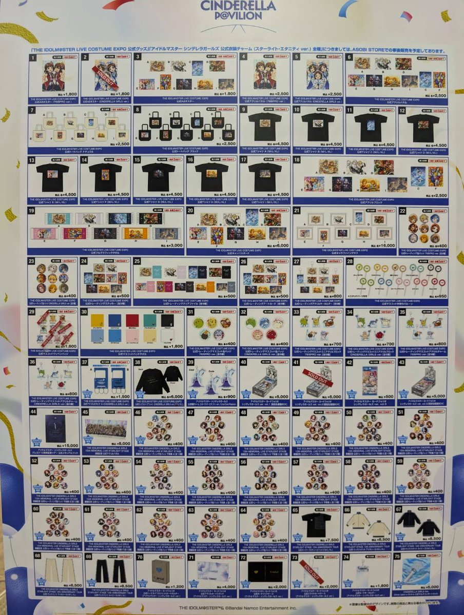 アイドルマスター シンデレラガールズ【ブランド公式