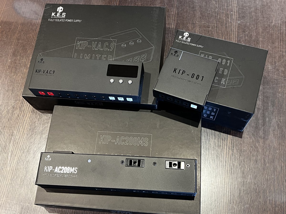 大好評K.E.Sパワーサプライの限定ブラックカラー入荷しました！ KIP